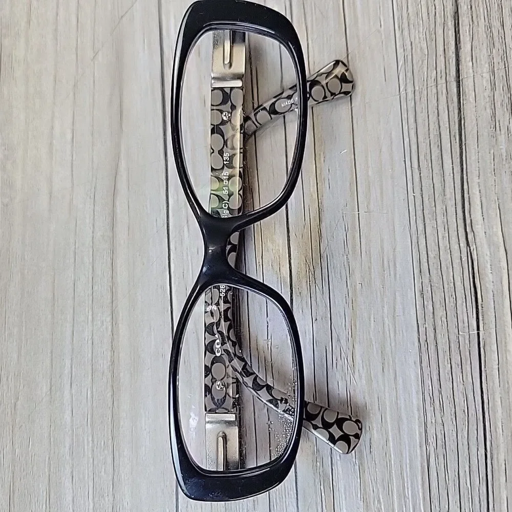 COACH HC 6063 5261 Eyeglasses Black‎ Military Sig C FRAMES ONLY 51-15 135 - Picture 12 of 14